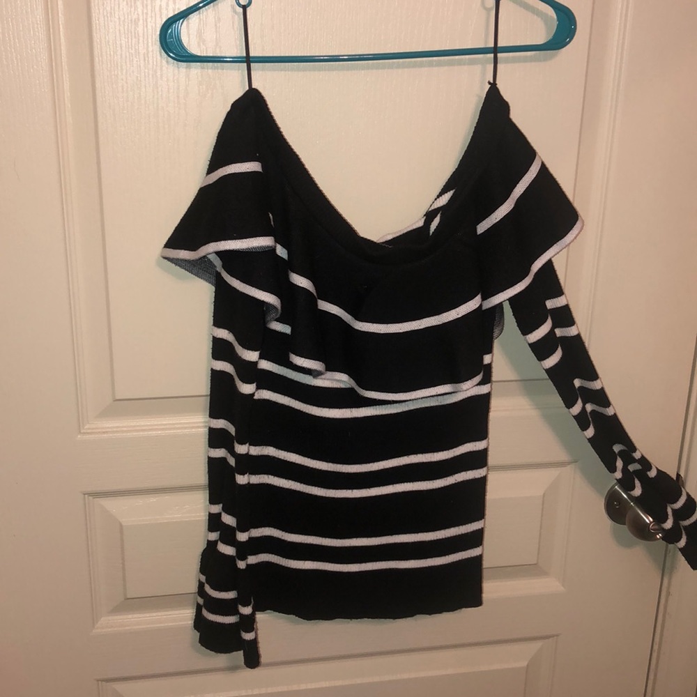 Off the shoulder sweater